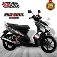 Decal Mio Soul Karbu Full Body Stiker Mio Soul Karbu Variasi Keren Dekal Mio Soul Karbu Full Body Va