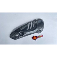 Carbon exhaust cover vespa matic sprint exhaust cover vespa s primavera lx