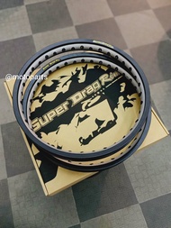 วงล้อ Super Drag Rim 140-17 สีดำ (เจาะตา) ราคาต่อ 1 คู่