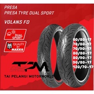 100% ORIGINAL MAXXIS PRESSA VOLANS 60/80-17 70/80-17 70/90-17 80/80-17 80/-90-17 90/80-17 110/70-17 