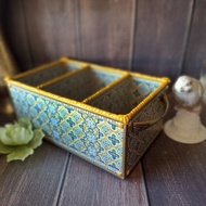 筆刷收納筒、化妝品收納筒、餐巾架、面紙盒套、廚房收納盒