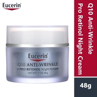 SG Stock｜Eucerin Q10 Anti-Wrinkle Face Cream Night Cream 48g