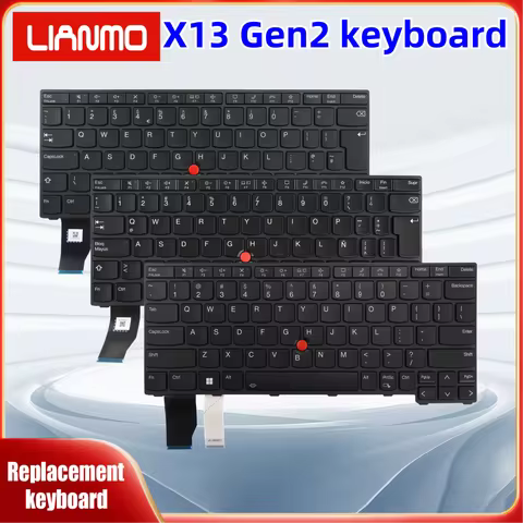 US UK Sweden Russian Japanese Hungary Portuguese Slovenia Thai Turkish for Lenovo ThinkPad X13 Gen2 