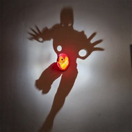 Marvel Heroes Creative Light Shadow Light Anime Merchandise Iron Man Projection Light Anime Atmosphe