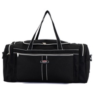 BAG BKKกระเป๋าเดินทาง กระเป๋าทรงหมอน กระเป๋าสะพายข้าง  ขนาด 22- 24- 26 นิ้ว (Black)  รุ่น F9939
