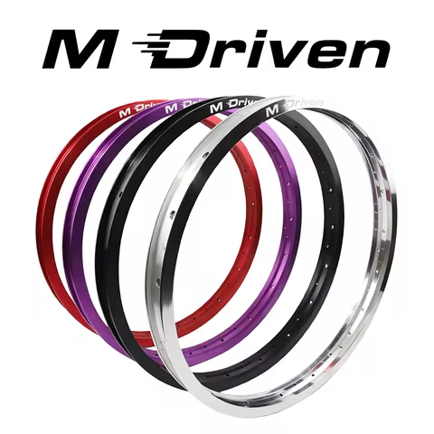 M Driven BMX 20 Inch Wheels 36 Hole Double Layer Bicycle Rim for BMX Street Bike Colorful Rim BMX Ri