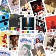 [MIN ORDER 8K] 16pcs COLOR PALETTE SONG PLAYLIST music playlist sticker/ pantone music sticker/ aest