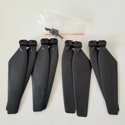 4PCS Foldable Blade Spare Part for MJX Bugs 4W B4W EX3 D88 HS550 New Version Propeller Rotor Wing Ac