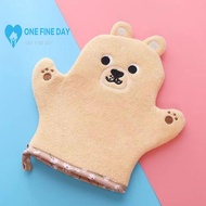 【skin-friendly】kids-resistant Shower Gloves Exfoliating Wash Cleaning Soft Nylon For I4w7