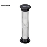 [MOONWHITE]  Colorful Sand Timer Set – 30 Sec 1 3 5 10 Min Hourglass Timers for Kids Homework Board 