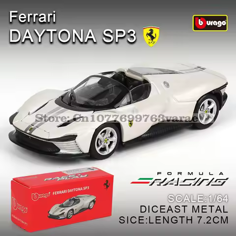 Bburago Ferrari series Multiple styles sp3 F50 F12TDF 488GTB LAFERRARI Car Model Collection Kids Xma