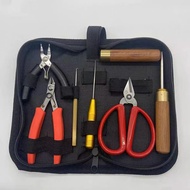 【Fast and Free Delivery】 Badminton Machine Stringing Tools Bags Set Tennis Pliers Wire Draw Bench Threading Engineer Clamp Stringing Equipment Bags