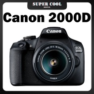 Canon EOS 2000D DSLR Camera and EF-S 18-55 mm f/3.5-5.6 IS II Lens Kit Set