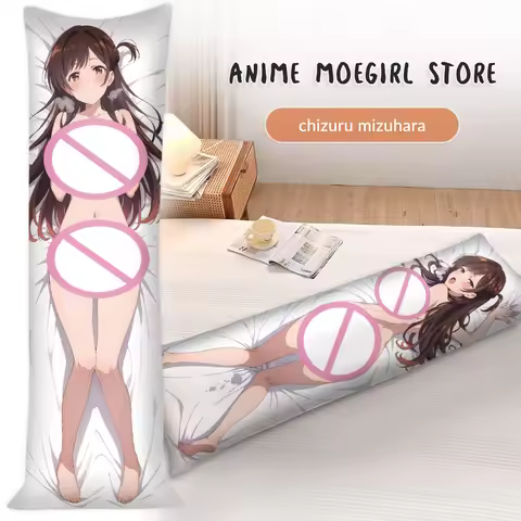 Anime Fata Chizuru Mizuhara Pillowcase Dakimakura Bedding Hugging Body Otaku Pillow Cushion Covers S