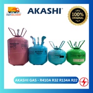 [READY STOCK] REFRIGERANT GAS AKASHI R410A R32 R134A R22 (AIRCOND GAS UNTUK AIRCOND)& (AIRCOND GAS U