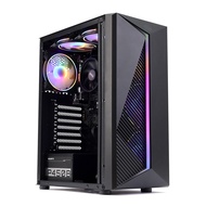 MXZ Desktop Gaming Computer Home&Office PC R5 5600G,16GB DDR4 3200, 500G NVME SSD，6 RGB Fans, WiFi &