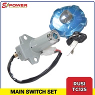 Rusi TC125 E-Power Ignition Switch / Main Switch & Key Set