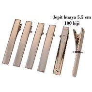 [ 100 Seeds ] 5.5 cm crocodile clip crocodile clip/ hair clip/