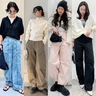 GU UNIQLO COCOON PULL ON JOGGER PANTS