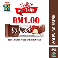 【 READY STOCK 】25GM Turkey Solen Go Fresh Milky Chocolate VIP Double Chocolate Wafer 🇹🇷