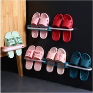 3 in 1 Rak Selipar Kasut Shoes Storage Hanging Rack Slipper Holder Wall Mounted Rak Kasut Gantung Te
