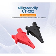 UNI-T UTC02A Multimeter Alligator Clip Test Lead Clip 2pcs Pack