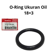 [AHM] Honda Oil Size O-ring 18x3 Part Code: 91307-035-000
