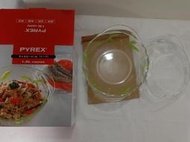 康寧pyrex附蓋調理碗日本iwaki玻璃碗盤1.5L圓形適用微波爐烤箱日本進口沙拉碗