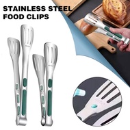 Stainless Steel Food Clip Wholesale Korean Style Barbecue Clip Kitchen Barbecue Food Line Three U1a2