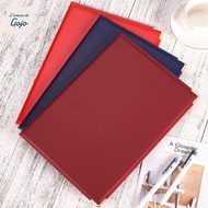 GOJO A4 Agreement Folder, PU Leather Protective Certificate Diploma Cover, Professional Reinforced E