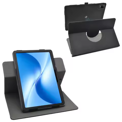 For DOOGEE U12/DOOGEE U12-V/DOOGEE U12 VIP 12 inch Tablet Rotating Case,360 Degree Rotation PU Leath