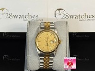 二手 Rolex Datejust 16233 布紋面 Watch only, 二手 - 28watches