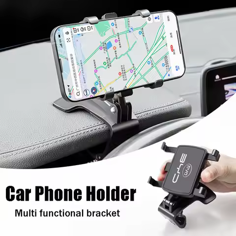 Dashboard Car Phone Holder Sun Visor Rearview Mirror 1200 Rotation Bracket For BYD Tang U8 F3 E6 Att