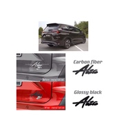 CarRefit Perodua new Alza 2022-2024 car logo emblem accessories pnp alza baru