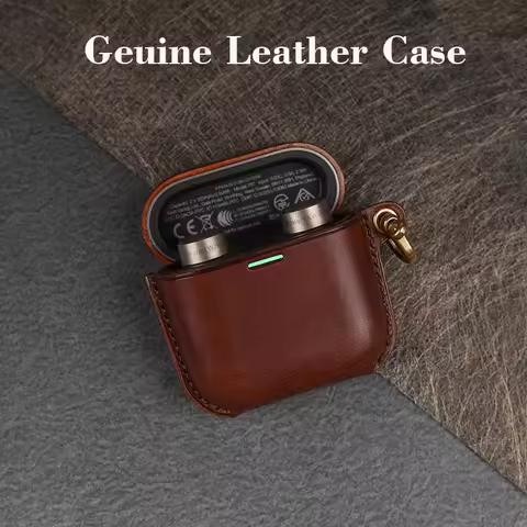 Genuine Leather Case For Bowers & Wilkins Pi7 S2 Luxury Real Leather Custom Made Handmade Pi7 Cover 