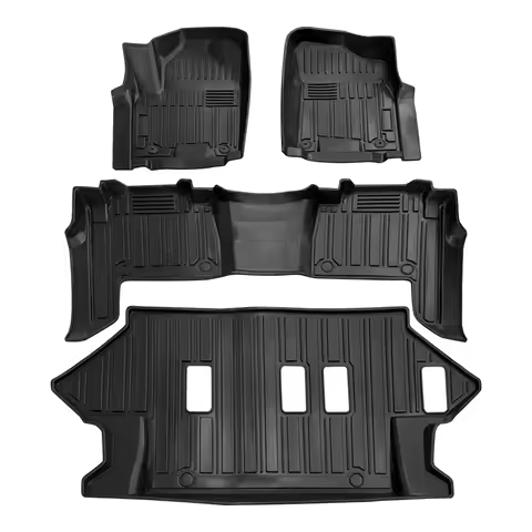 5D Car Floor Mat For Nissan Patrol Y62 TPE 3D 5D Carpet Car Floor Liner Custom Car Mat For Nissan Pa