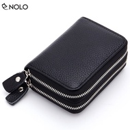 Reddragon Bóp Ví Ngang Cầm Tay Dudu Model DD01 Màu Đen Màu Nâu Gạch Có Nhiều Ngăn Đựng Tiền Thẻ ATM