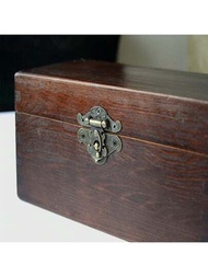 1入組小盒子扣環和閂鎖,適用於木質盒子,青銅珠寶盒五金配件