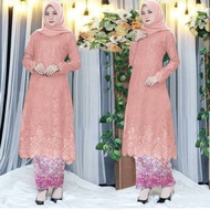 Baju Kebaya lace batik muslimah cantik