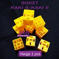 Socket Housing Socket Box Relay Box Horn Legs 4 Pin/5 Pin