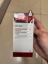 DR.WU杏仁酸亮白換膚精華18% 30ml