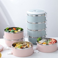 SYCAT Baunan 1-3 Student Thermos Lunch Box Stainless Steel Hot Food Bento Portable Insulated Meal Bo