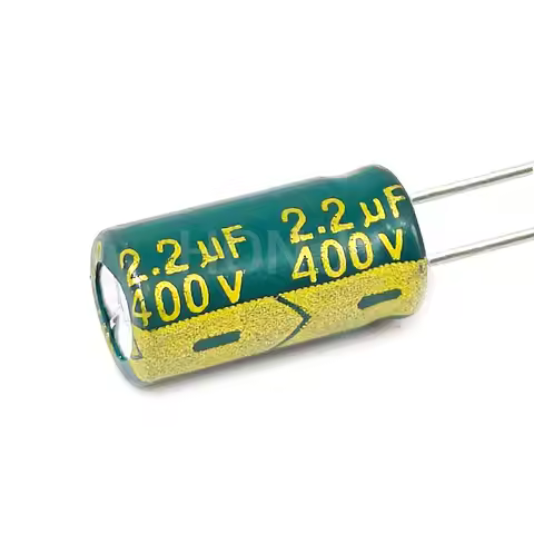 20PCS 400V2.2uf 6X12mm Aluminum Electrolytic Capacitor 2.2uf400v 400v 2.2uf 400V 2.2mf 400vdc 2.2MFD