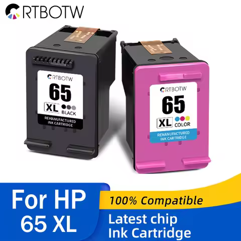 CRTBOTW 65XL Ink Cartridge For HP 65 HP65 XL Ink Cartridges Envy 2655 3733 3735 3752 3755 3758 5010