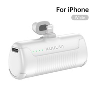 Kuulaa Powerbank พาวเวอร์แบงค์ ขนาดเล็ก แบบพกพา 5000mah Power Bank สําหรับSamsung Huawei Xiaomi iPhone 15 14 13 12 pro max แบตสำรองไร้สายแบบ Fast Charge iPhone 8 7 6 5 ของแท100%