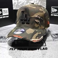 LA Camo Ripped Hat LA Embroidered Baseball Cap/ Premium Hat/ Men's and Women's Hat/