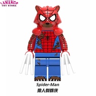 Spiderman Minifigures Set Lego Marvel Super Heroes Spider Man Far From Home Building Blocks ของเล่นสำหรับเด็ก