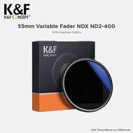 Lenz- Knf Concept 55Mm Lens Filter Variable Nd2-400 Multi Coating Filter K&F