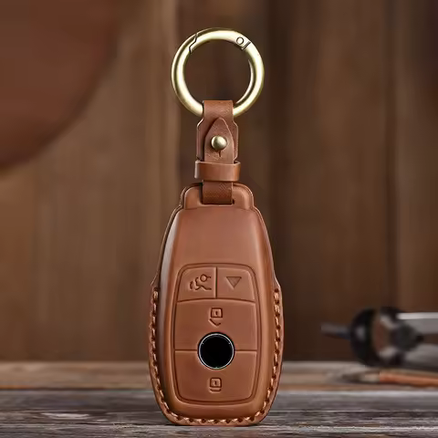 Suitable for Mercedes Benz E-Class E200L/E300L/C260L/C180/A200 Leather KeysCase Protector