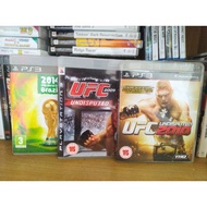 UFC Undisputed 2010, 2009 , 2014 FIFA World cup PS3